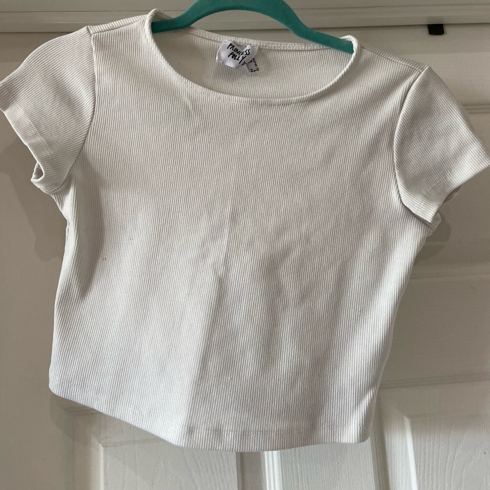 Princess Polly cropped tee